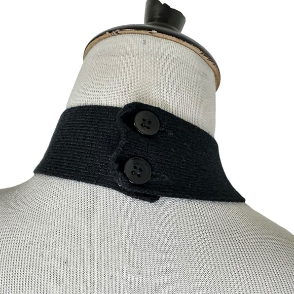 Monrow Womens Ribbed Sweater Knit Halter Tank Top Size XS Black - Picture 5 of 7